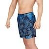image:imageSpeedo Mens Swim Trunk Short Length Redondo Comfort Liner PrintSwim TrunksOnshore Blend Peacoat
