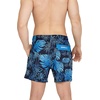 image:imageSpeedo Mens Swim Trunk Short Length Redondo Comfort Liner PrintSwim TrunksOnshore Blend Peacoat