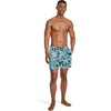 image:imageSpeedo Mens Swim Trunk Short Length Redondo Comfort Liner PrintSwim TrunksPalm Peacoat