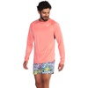 image:imageSpeedo Mens UV Swim Shirt Basic Easy Long Sleeve Regular FitCupid Coral