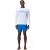 image:imageSpeedo Mens Uv Swim Shirt Graphic Long Sleeve TeeTiki Landscape Bright White