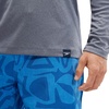image:imageSpeedo Mens Uv Swim Shirt Graphic Long Sleeve TeeWave Peacoat