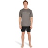 image:imageSpeedo Mens Uv Swim Shirt Graphic Short Sleeve TeeHexalator Anthracite