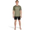 image:imageSpeedo Mens Uv Swim Shirt Graphic Short Sleeve TeeHexalator Douglas Fir
