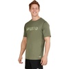 image:imageSpeedo Mens Uv Swim Shirt Graphic Short Sleeve TeeHexalator Douglas Fir