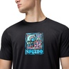 image:imageSpeedo Mens Uv Swim Shirt Graphic Short Sleeve TeeStamp Anthracite