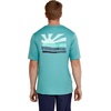 image:imageSpeedo Mens Uv Swim Shirt Graphic Short Sleeve TeeSunrise Porcelain Eco