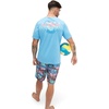 image:imageSpeedo Mens Uv Swim Shirt Graphic Short Sleeve TeeTranquil Blue