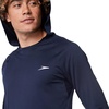 image:imageSpeedo Mens Uv Swim Shirt Long Sleeve Fitness RashguardHooded Peacoat