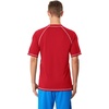 image:imageSpeedo Mens Uv Swim Shirt Short Sleeve Loose Fit Easy TeeLoose Atomic Red