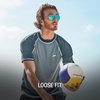 image:imageSpeedo Mens Uv Swim Shirt Short Sleeve Loose Fit Easy TeeLoose Granite