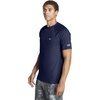 image:imageSpeedo Mens Uv Swim Shirt Short Sleeve Regular Fit SolidPeacoat