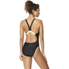 image:imageSpeedo Womens Swimsuit One Piece Creora Highclo Quantum Splice High Cut SolidMdGreen Glow