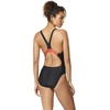 image:imageSpeedo Womens Swimsuit One Piece Creora Highclo Quantum Splice High Cut SolidMdPoppy Red