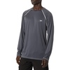 image:imageSpeedo Mens UV Swim Shirt Long Sleeve Loose Fit Easy TeeLoose Granite