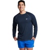 image:imageSpeedo Mens UV Swim Shirt Long Sleeve Loose Fit Easy TeeLoose New Navy
