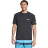image:imageSpeedo Mens Uv Swim Shirt Short Sleeve Regular Fit SolidSpeedo Black