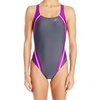 image:imageSpeedo Womens Swimsuit One Piece Creora Highclo Quantum Splice High Cut SolidMdVery Fuchsia