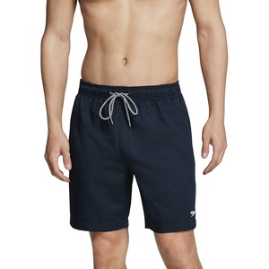 image:imageSpeedo Mens Swim Trunk Knee Length Volley Comfort Liner Solid18 Speedo Black