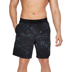 image:imageSpeedo Mens Swim Trunk Mid Length Redondo PrintedPromotor Anthracite