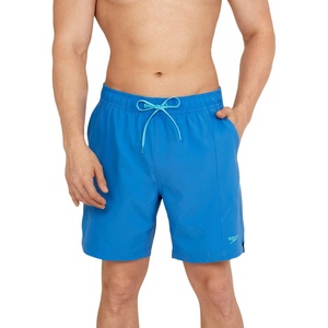 image:imageSpeedo Mens Swim Trunk Mid Length Redondo SolidBoom Palace Blue