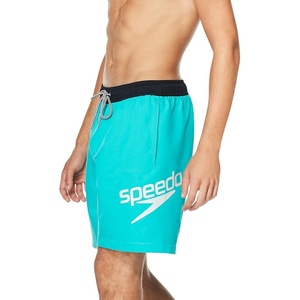 image:imageSpeedo Mens Swim Trunk Mid Length Redondo SolidCeramicBlack