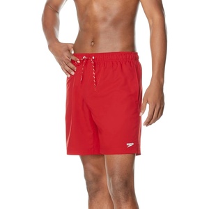 image:imageSpeedo Mens Swim Trunk Mid Length Redondo SolidHigh Risk Red