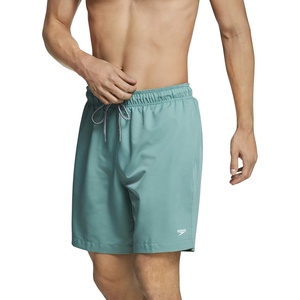 image:imageSpeedo Mens Swim Trunk Mid Length Redondo SolidOil Blue