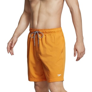 image:imageSpeedo Mens Swim Trunk Mid Length Redondo SolidSpeedo Orange