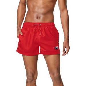 image:imageSpeedo Mens Swim Trunk Short Length Redondo SolidHigh Risk Red