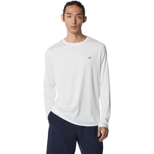 image:imageSpeedo Mens Uv Swim Shirt Graphic Long Sleeve TeeBondi Bright White