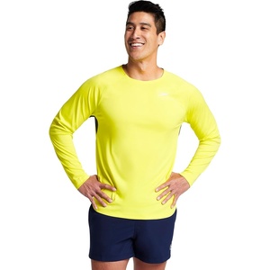image:imageSpeedo Mens Uv Swim Shirt Long Sleeve Fitness RashguardLemon Drizzle