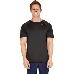 image:imageSpeedo Mens Uv Swim Shirt ShortSleeve Loose Fit Easy TeeAnthracite