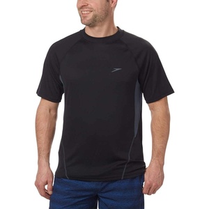 image:imageSpeedo Mens Uv Swim Shirt ShortSleeve Loose Fit Easy TeeBlack