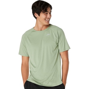 image:imageSpeedo Mens Uv Swim Shirt ShortSleeve Loose Fit Easy TeeLoden Frost