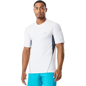 image:imageSpeedo Mens Uv Swim Shirt ShortSleeve Loose Fit Easy TeeWhite