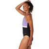 image:imageSpeedo Womens Swimsuit One Piece Adjustable Crossback Contemporary CutPaisley Purple