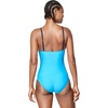 image:imageSpeedo Womens Swimsuit One Piece Adjustable Square Neck Contemporary CutIbiza Blue