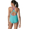 image:imageSpeedo Womens Swimsuit One Piece Contrast Binding High CutPorcelain