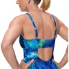 image:imageSpeedo Womens Swimsuit One Piece Endurance Shirred Tank Moderate CutAdj Glass Petals Anthracite