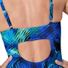 image:imageSpeedo Womens Swimsuit One Piece Endurance Shirred Tank Moderate CutAdj Glass Petals Anthracite
