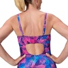 image:imageSpeedo Womens Swimsuit One Piece Endurance Shirred Tank Moderate CutAdj Glass Petals Peacoat