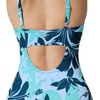 image:imageSpeedo Womens Swimsuit One Piece Endurance Shirred Tank Moderate CutAdj Kaluna Floral Dark Teal