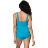 image:imageSpeedo Womens Swimsuit One Piece Endurance Shirred Tank Moderate CutOcean Depths
