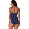 image:imageSpeedo Womens Swimsuit One Piece Endurance Shirred Tank Moderate CutPeacoat