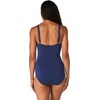 image:imageSpeedo Womens Swimsuit One Piece Endurance Shirred Tank Moderate CutPeacoat