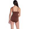 image:imageSpeedo Womens Swimsuit One Piece Endurance Shirred Tank Moderate CutSimple Brown