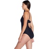 image:imageSpeedo Womens Swimsuit One Piece VNeck Strappy Back Contemporary CutAdjustable Speedo Black