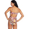 image:imageSpeedo Womens Swimsuit One Piece VNeck Strappy Back Contemporary CutMixed Blooms