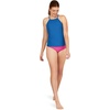 image:imageSpeedo Womens Swimsuit Top Tankini Adjustable High NeckBright Cobalt